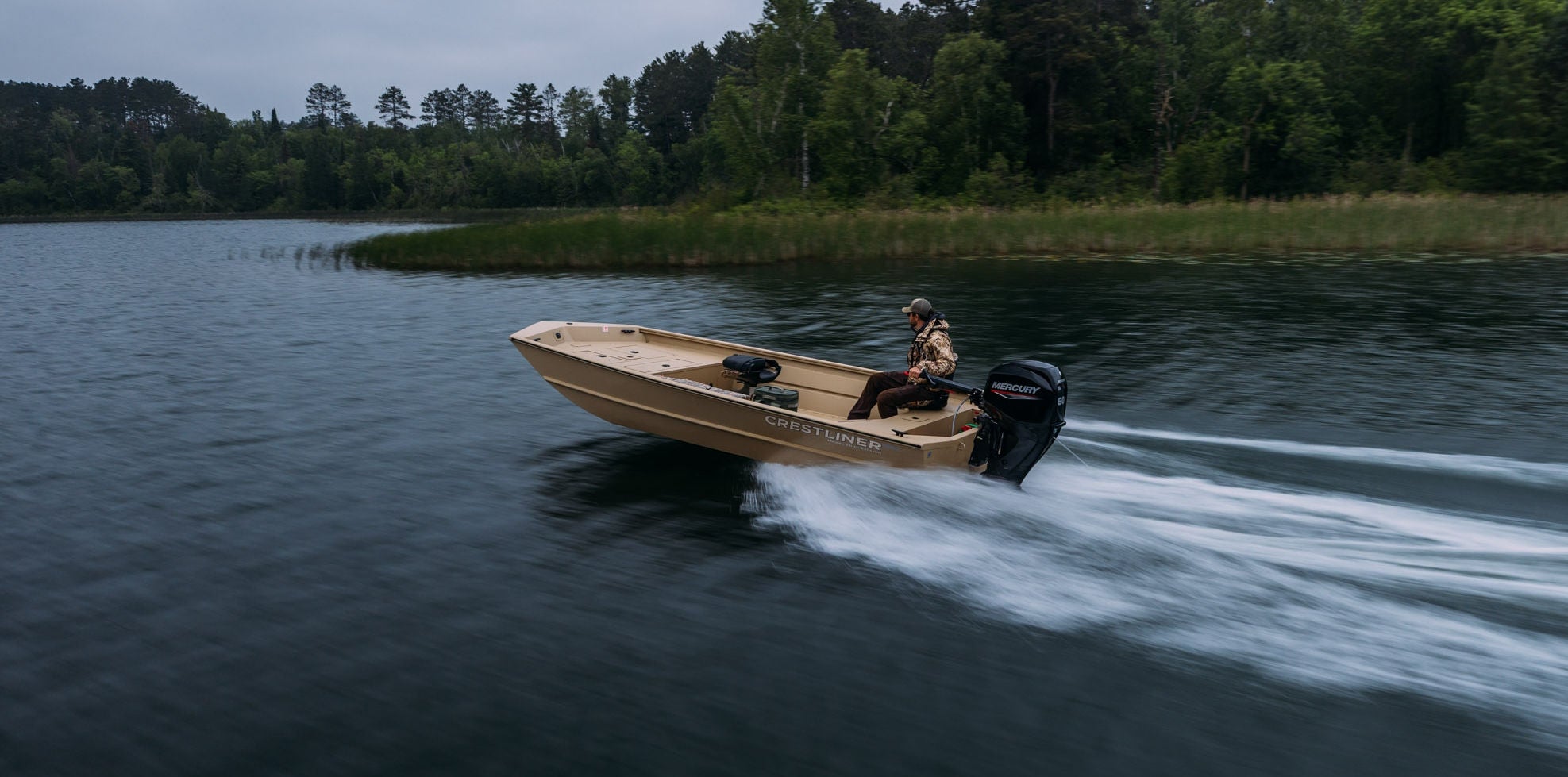 Crestliner 1860 Retriever Jon Deluxe Image