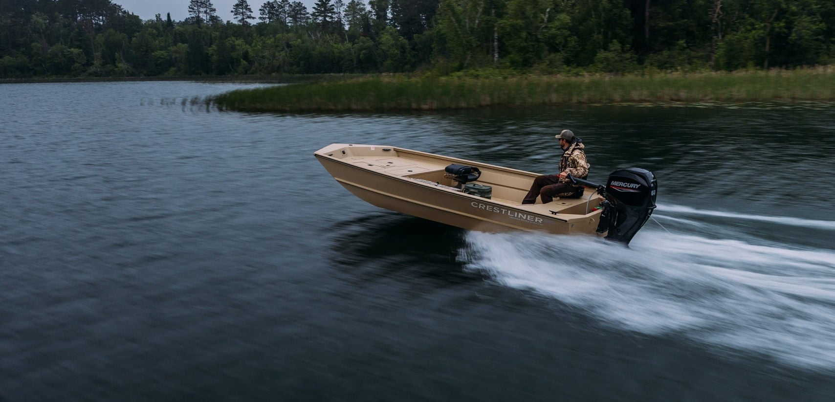 Crestliner 1860 Retriever Jon Deluxe Image