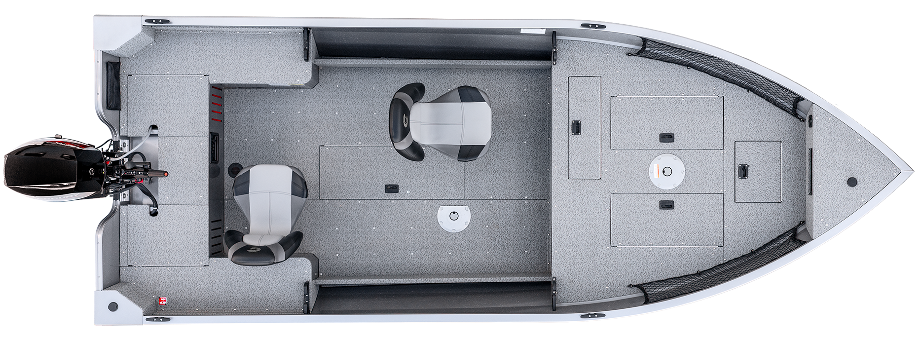 1650 Discovery Tiller Floorplan