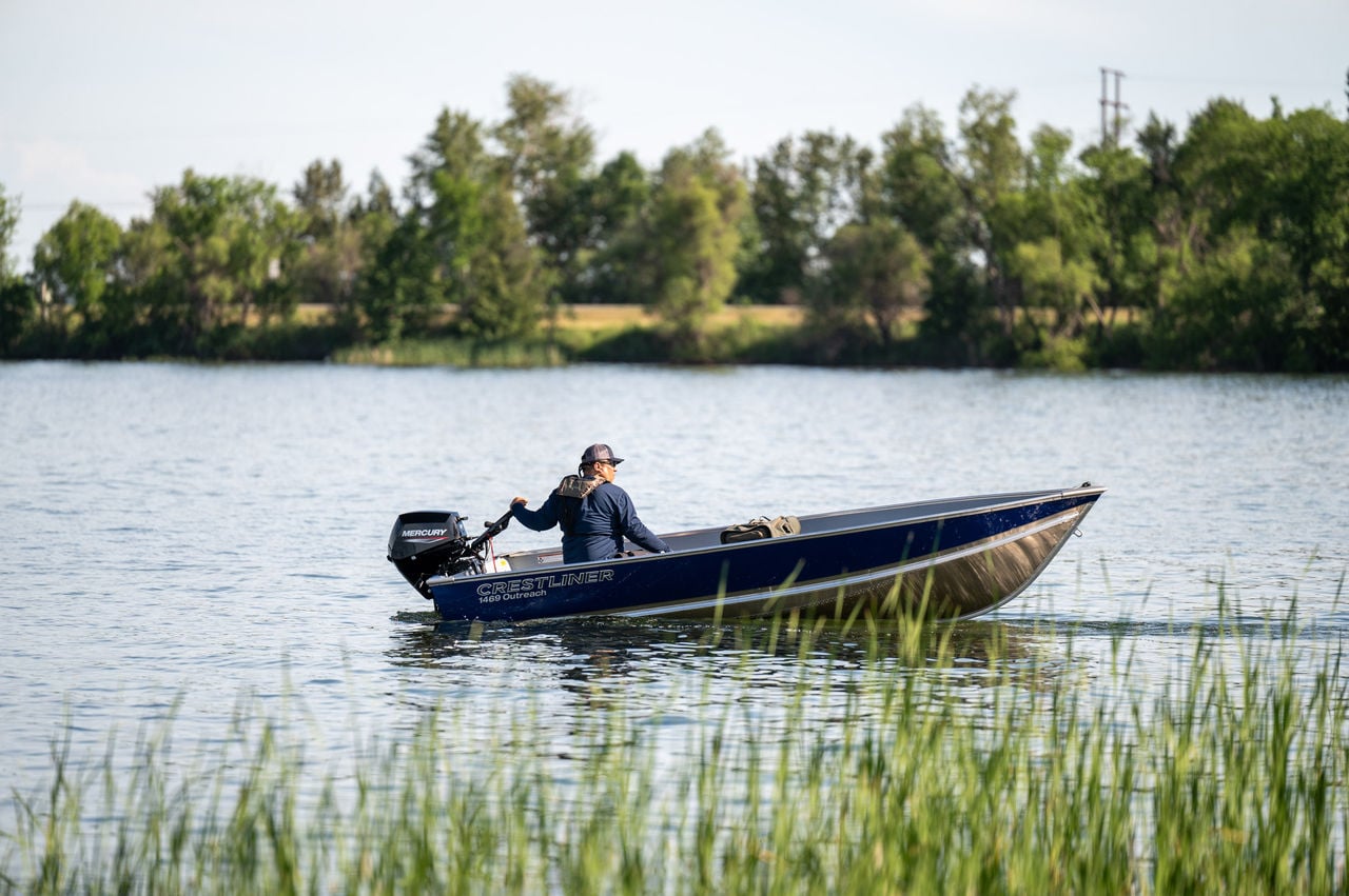 Crestliner 1469 at Cass Lake